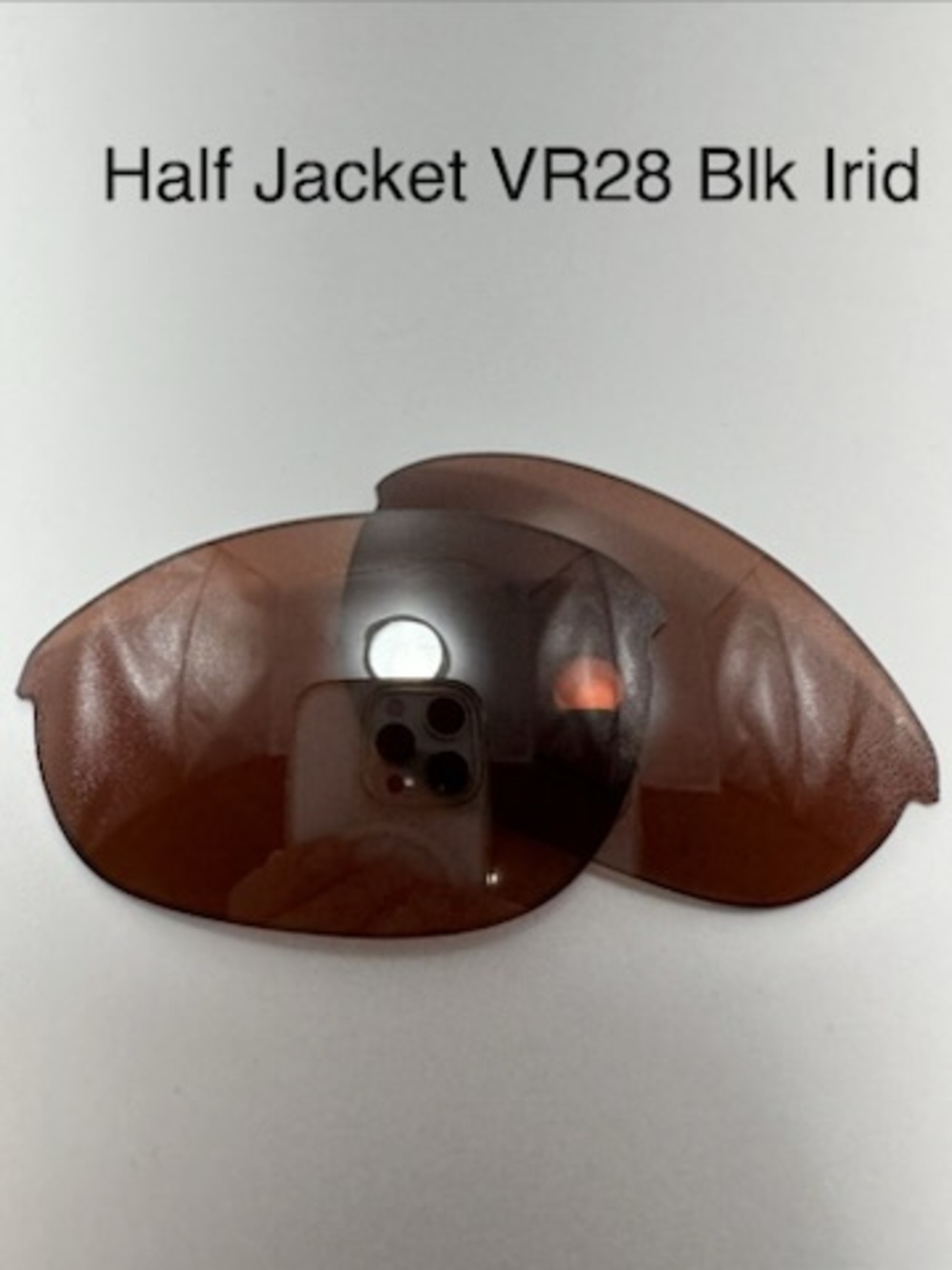 Factory Replacement Lenses for Oakley Half Jacket VR28 Black Iridium 2003